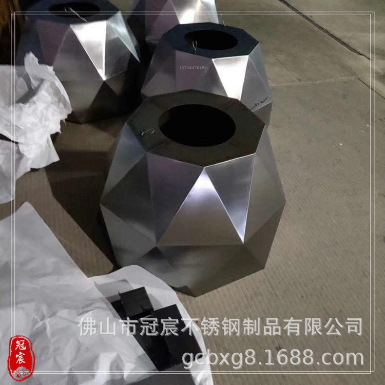 不锈钢成品花箱厂家镀锌钢板种植花槽户外长方形防腐围栏隔断花钵