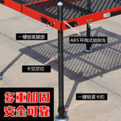 鑫渔镂空钓台多功能加粗加厚超轻铝合金折叠深水钓鱼钓台