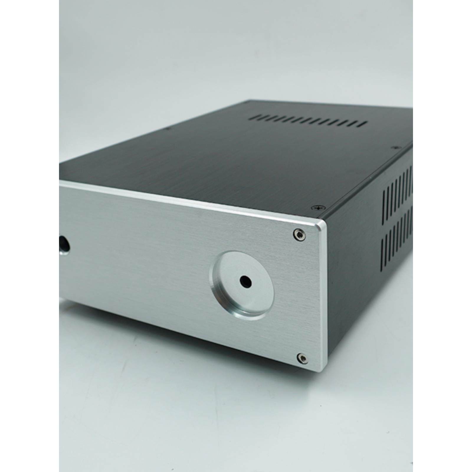 238全铝前置放大器机箱放大器电源分裂电脑DIY发热外壳