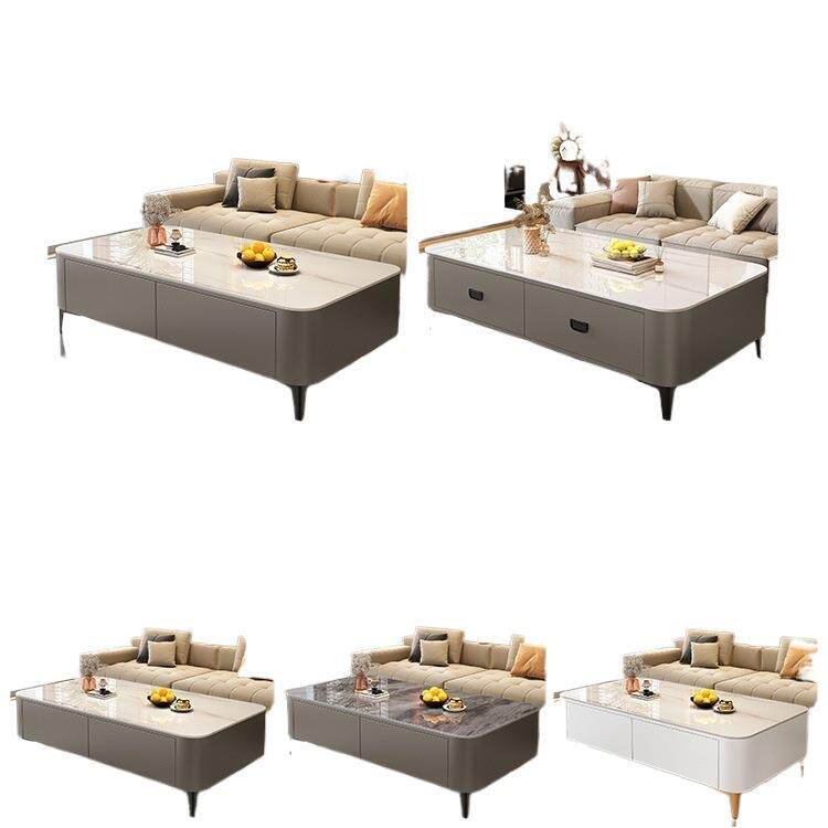 茶几客厅家用2026新款轻奢高级感小户型长方形极简茶桌电视柜组合