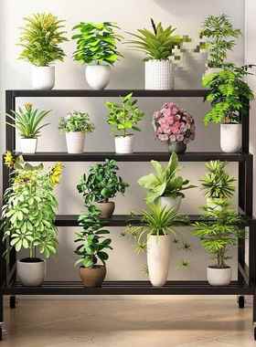 防水庭院多肉室内层置物架户外外阳梯形防锈落地式多架OXC阶梯式