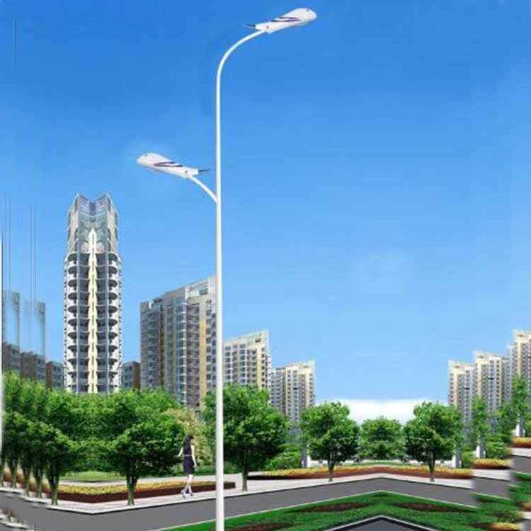 LED道路灯单双臂路灯户外太阳能 小区 农村 公园 6-12米路灯