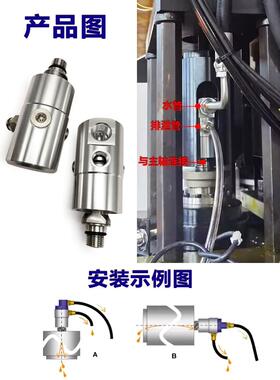 A10-1771（1701）-05L加工中心机床主轴中心出水高速高压旋转接头