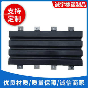 翻车机磨耗板靠车板翻车机配件橡胶缓冲板卸煤防滑板材生产批发