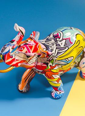 工艺品水转印办公室树脂装饰摆件