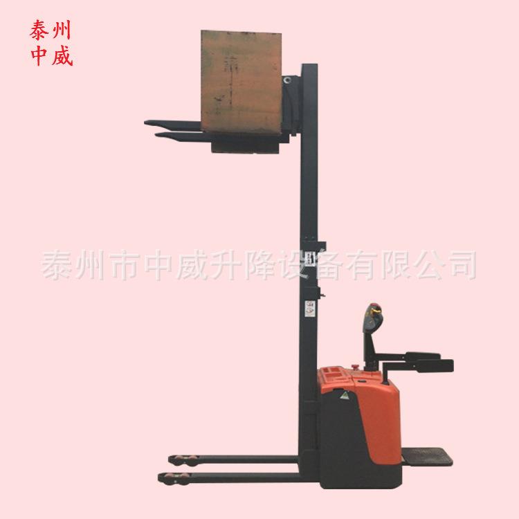 长期半电动堆高车全电动堆高机无腿堆高车电动搬运车