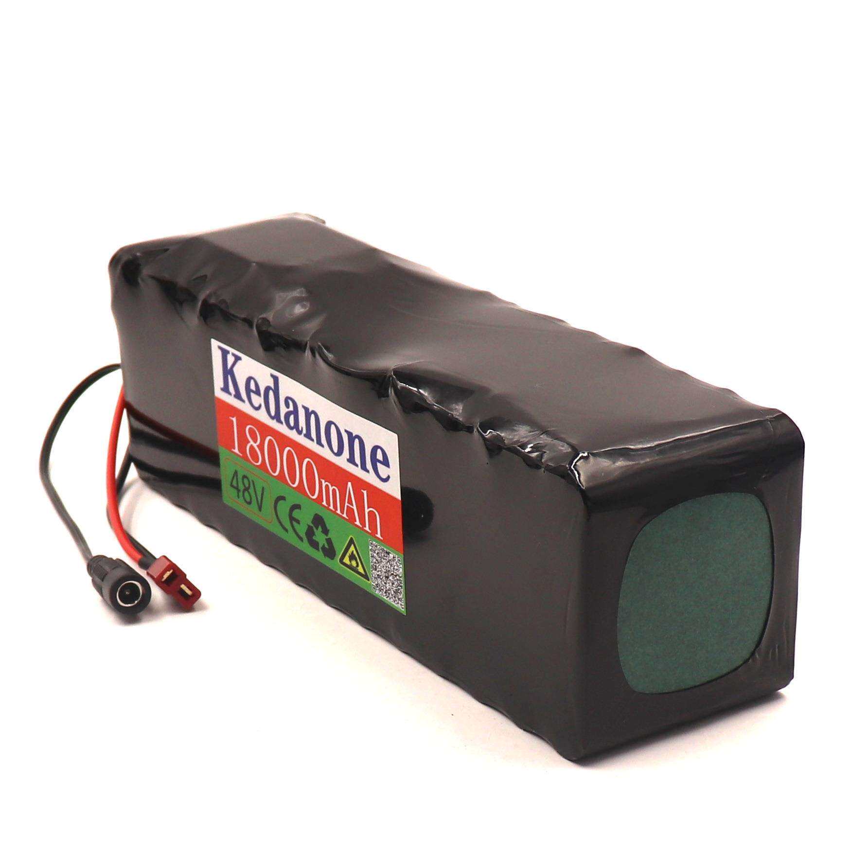 48V 13S3P锂离子电池组用于 54.6v电动自行车滑板车带BMS +充电器