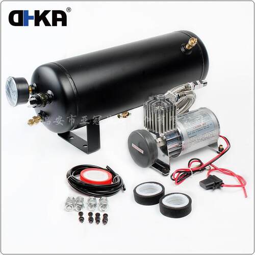 亚冠-AS191现货 喇叭改装气泵120-150PSI 6L 1.5GAL空压机