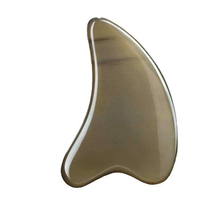 超厚天然白水牛角刮痧板面部美容脸部眼部拨筋棒刮脸板刮板脸