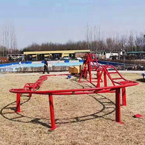 网红无动力过山车坑爹轨道车人力过山车亲子农场景区户外游乐项目