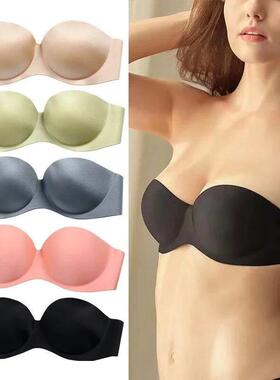 Invisible Push Up Bras Women Sexy Strapless Bra Underwear Se