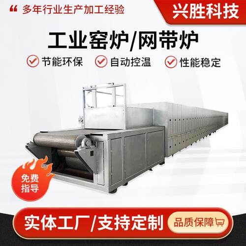 连续式玻璃退火网带炉工业电炉热处理回火淬火炉厂家