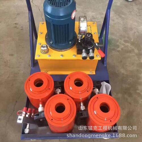 板式换热器液压夹紧器1拖4液压紧板器50T液压板换夹紧器拆卸工具