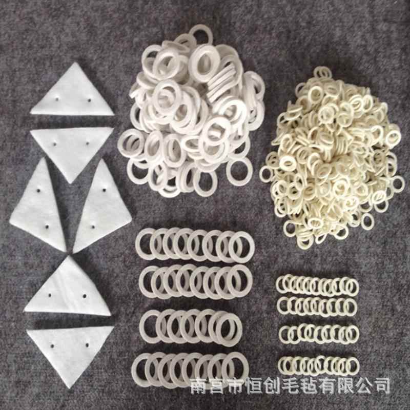 羊毛毡垫圈厂家现货异形吸油毛毡垫工业密封异型毛毡垫片羊毛垫圈