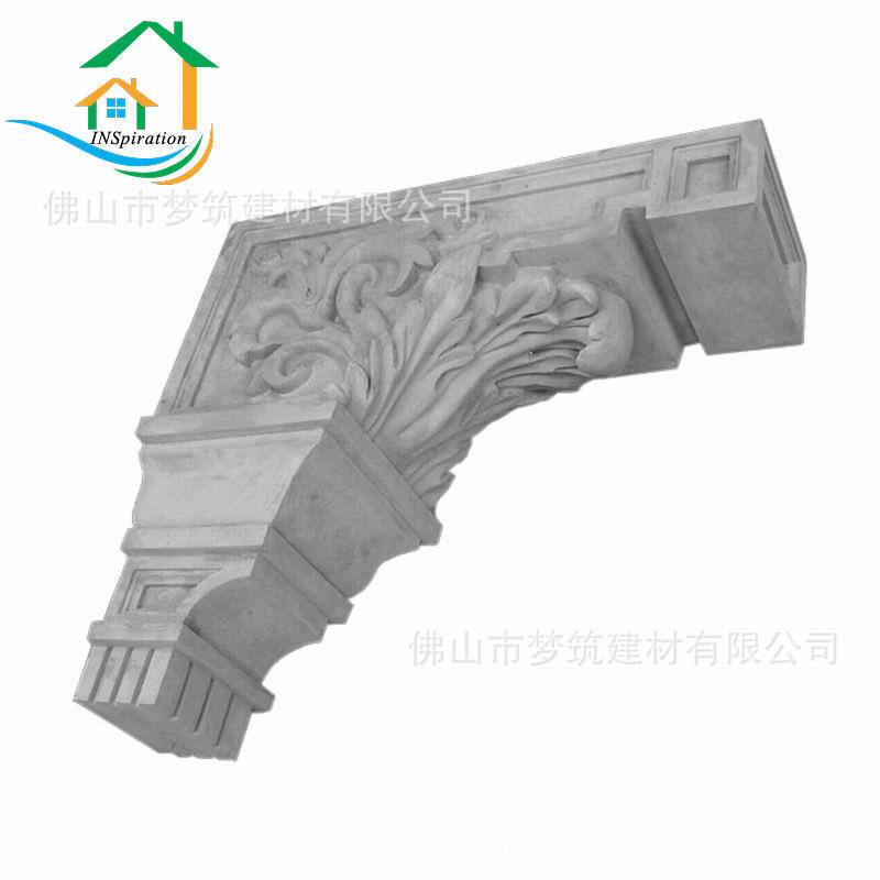 质量高强梁托GRC 构件 GRC斗拱梁托 古建仿古水泥斗拱厂家