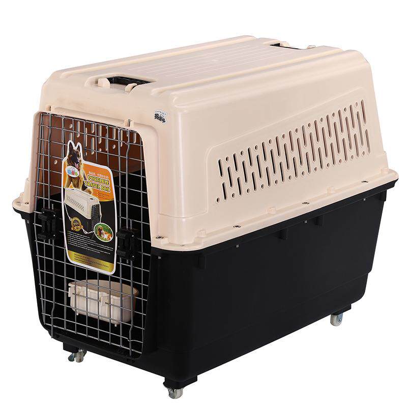 捣蛋鬼厂家直销宠物航空箱 大号 90长度 中型犬用飞机笼
