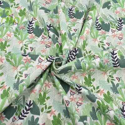 Rural fabric small flower twill check handmade cotton cotton
