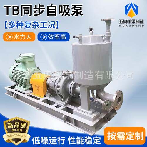 TB型透平同步自吸泵 气液混输高吸程自吸泵 高效节能污废水提升泵