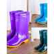 中筒大童雨鞋 通用水靴防水防沙 学生防滑耐磨雨靴内胆可拆卸四季