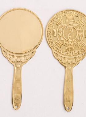 铜镜十二生肖铜镜手柄镜家居工艺品铜器