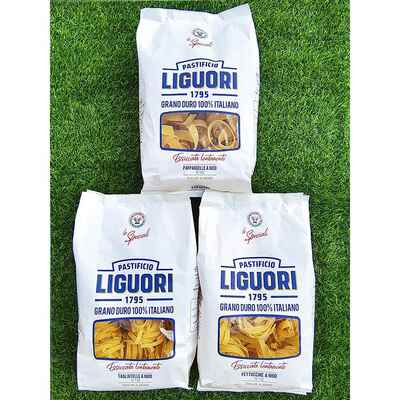意大利宽面条扁平阔面宽卷面袋装意面LIGUORI PAPPARDELLE PASTA