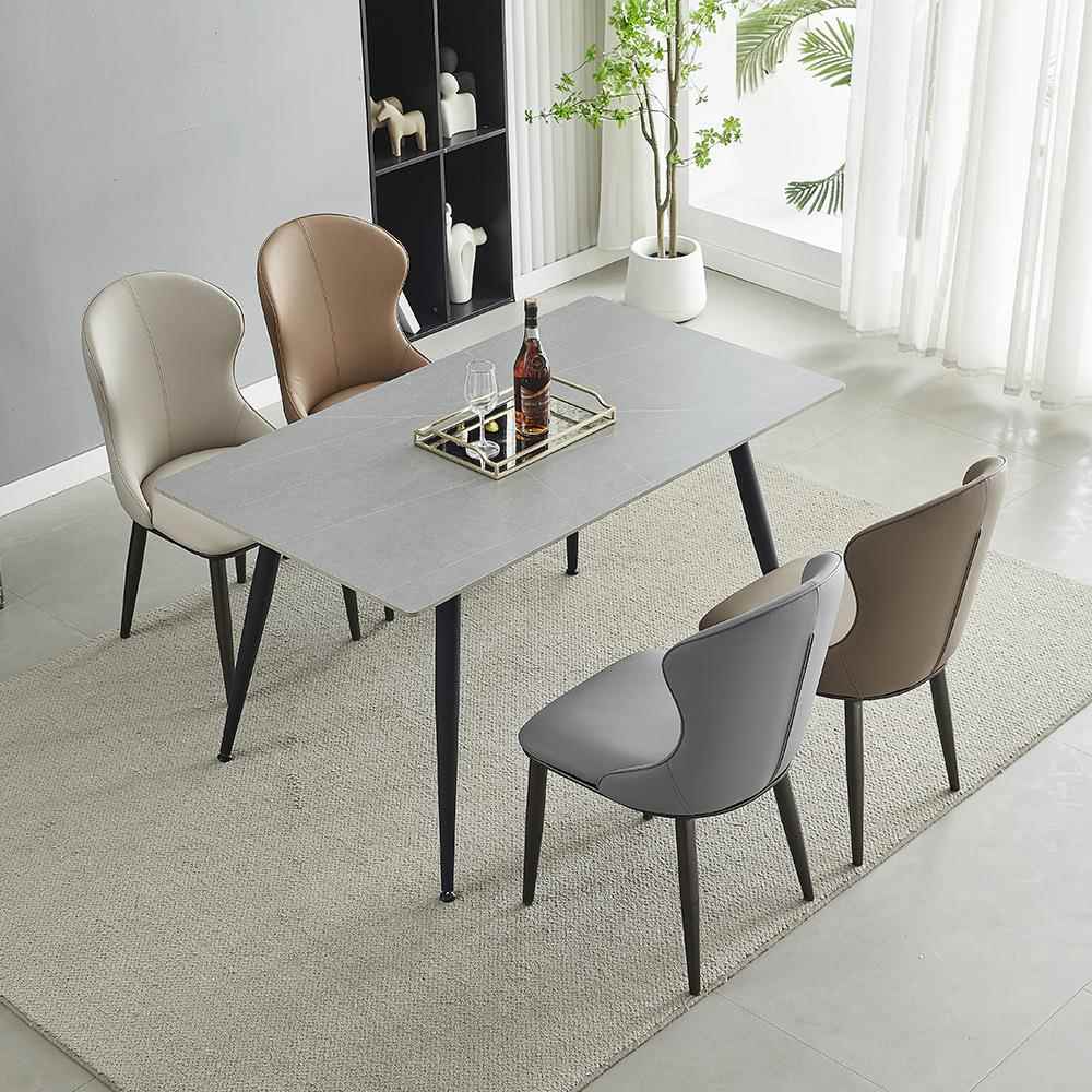 酒店椅家用轻餐奢XFT桌椅餐简约休闲椅子靠背椅子现代谈简约餐厅