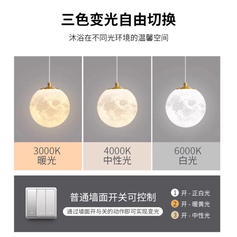 北欧别墅挑空客厅楼梯间吊灯复式楼大吊灯简约餐厅loft公寓长吊灯