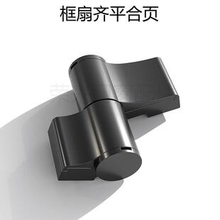 断桥铝合金平开 门肯德基大鸡框扇齐平加重外装两翼脱卸铰炼铰炼