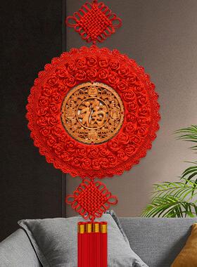 2025新款中国结挂件客厅大号福字挂件玄关入户门背景墙新年装饰