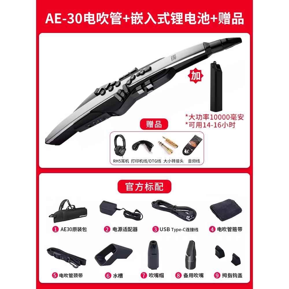 高档ROLN罗兰电吹管AE0 A2E30中老A年人初学者专业萨克斯乐D器葫