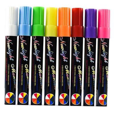 Pens Chalk-Pen School-Marker Painting-Supplies Light-Blackbo