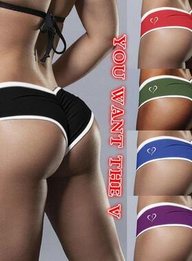 Printed letter shorts summer underwear women's boxer