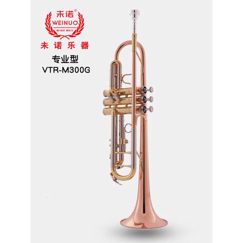 正品未诺小号乐器初降学演者学生b调专业奏级乐队号铜管乐器号小