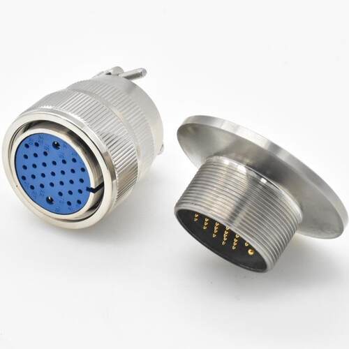 KF40-31芯圆盘式气密性连接器 玻璃烧结MX28-31P公母配套接头