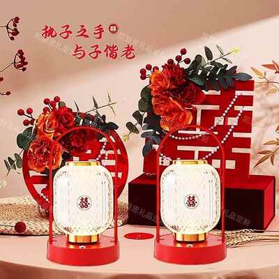 婚庆高长级浪漫灯长灯结婚明件配充电使用轻奢浪VZK漫氛围明灯结