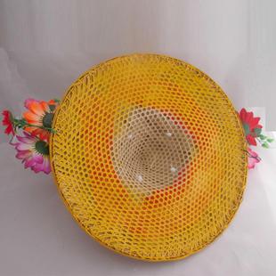 惠安女斗笠台 惠安帽道子AOP 黄斗笠 舞演具 表帽子