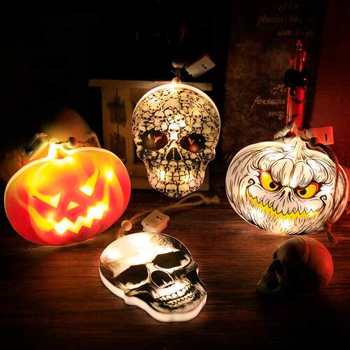 Halloween decoration lights String skull LED jack-olantern