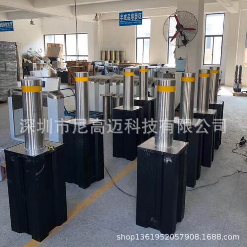 智能停车桩全自动升降柱浅埋式液压升降防撞路障地柱车档源头厂家