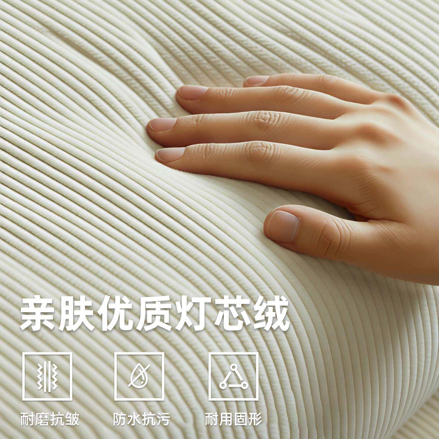 沙发床折叠用推两拉床多功能家用客厅阳台人白色灯芯型伸缩单一体