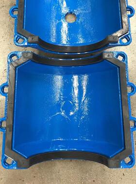 承口哈夫节快补漏器抱箍P速修补接头016大肚大头球墨铸铁堵P160漏