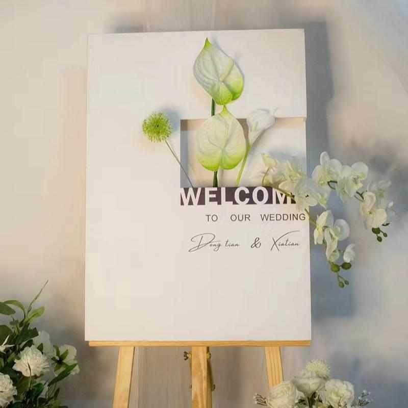 结婚迎宾牌DIY材料包订婚立体插花kt板定制立体牌开业气氛布置,节庆用品/礼品,装扮布置套餐,淘宝优惠券,粉丝福利购,淘宝优惠卷