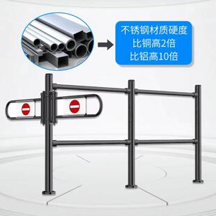 超市收银柜台护栏隔离围栏禁止通过栏杆禁行器不锈钢通道入口挡门