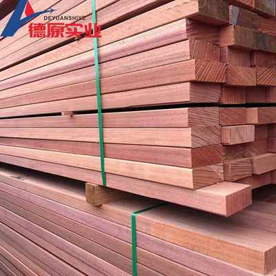 山樟木防腐木工厂 山樟木板材地板 冰片香户外栈道古建定尺木方