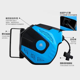 藤原自动伸缩管器电鼓电收卷器卷盘卷国BNU标芯线收卷铜器一线件