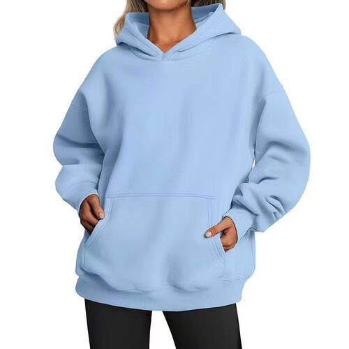 Hoodies Men Women Hooded Pullovers Warm Sleeve Sweatshirts