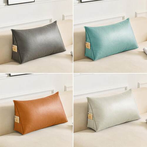 科技布沙发腰枕靠背垫三角长方形客厅大靠背床头靠垫长条抱枕护腰