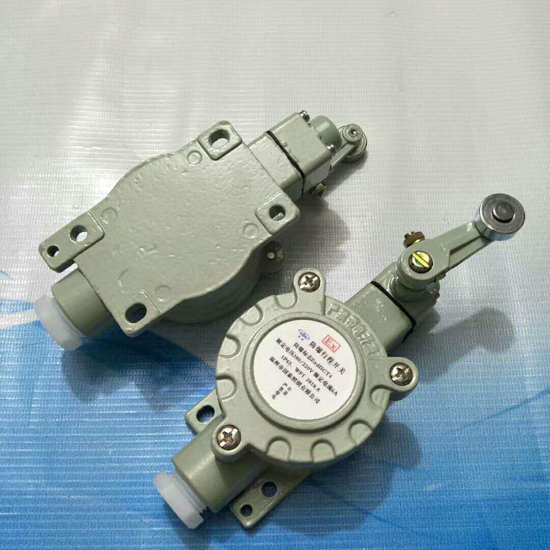 防爆行程开关DLXK-15B IIC级 LX5-D防爆限位开关BZX51-6D铸铝