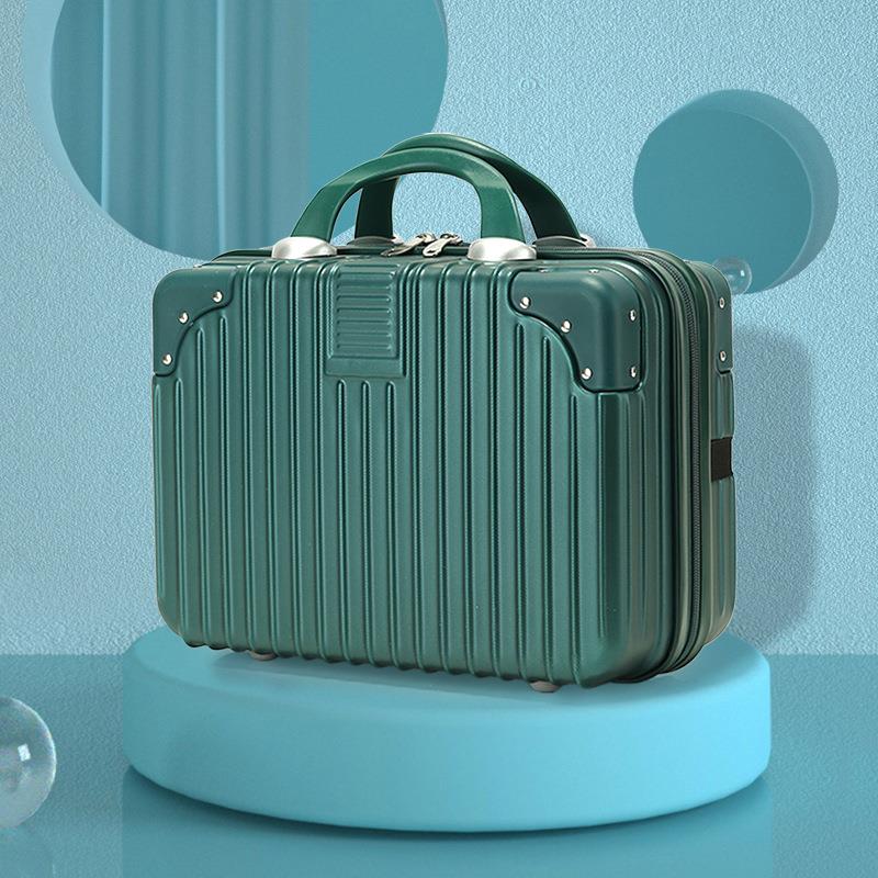 高档手提行李箱伴手礼迷你14寸16寸旅男行款箱子女小妆型密码化收
