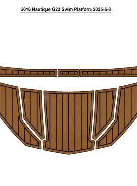 2016 Nautique G23 Swim Platform 游艇船舶EVA柚木地板 eBay热销