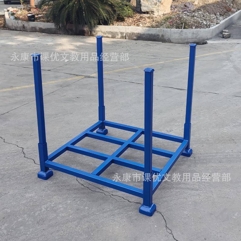 插管式堆垛架折叠置物架托盘仓储巧固架折叠式堆垛架重型物料货架